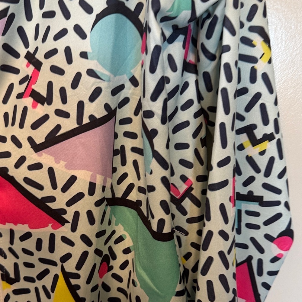 Colorful Geometric Pattern Jacket unisex - Picture 5 of 8